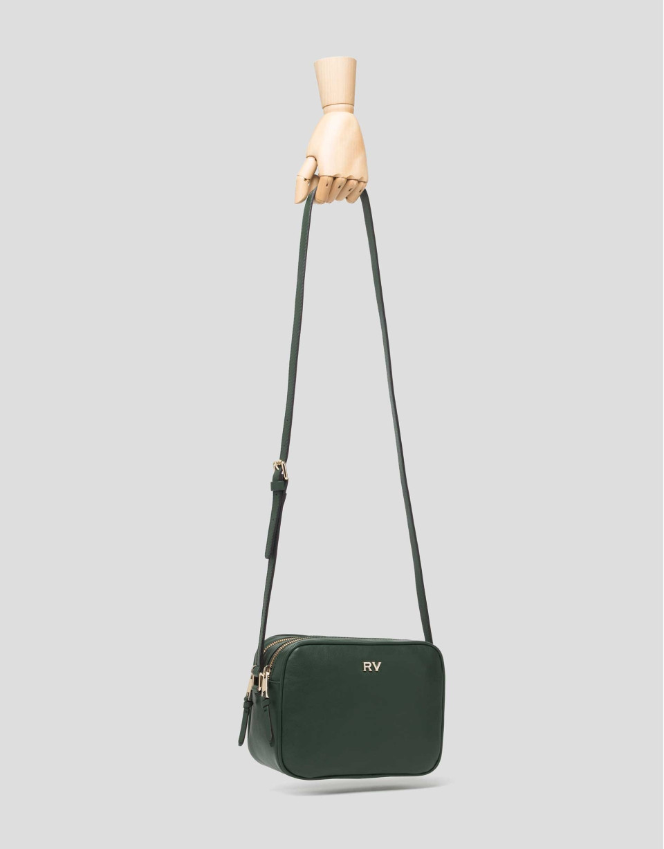 Bolso bandolera Taylor piel verde