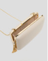 Natural RV clutch bag