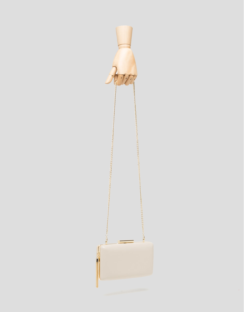 Natural RV clutch bag