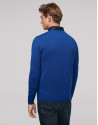 Jersey cuello pico azul