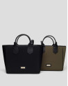 Bolso shopper midi Neox neopreno verde