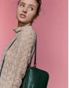 Bolso bandolera Taylor piel verde