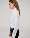Camisa masculina blanca con bolsillo