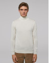 Beige turtle neck sweater