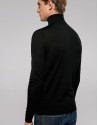 Jersey cuello cisne color negro