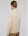 Jersey punto liso beige