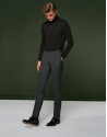 Pantalón vestir gris oscuro