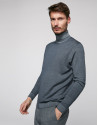 Gray turtle neck sweater