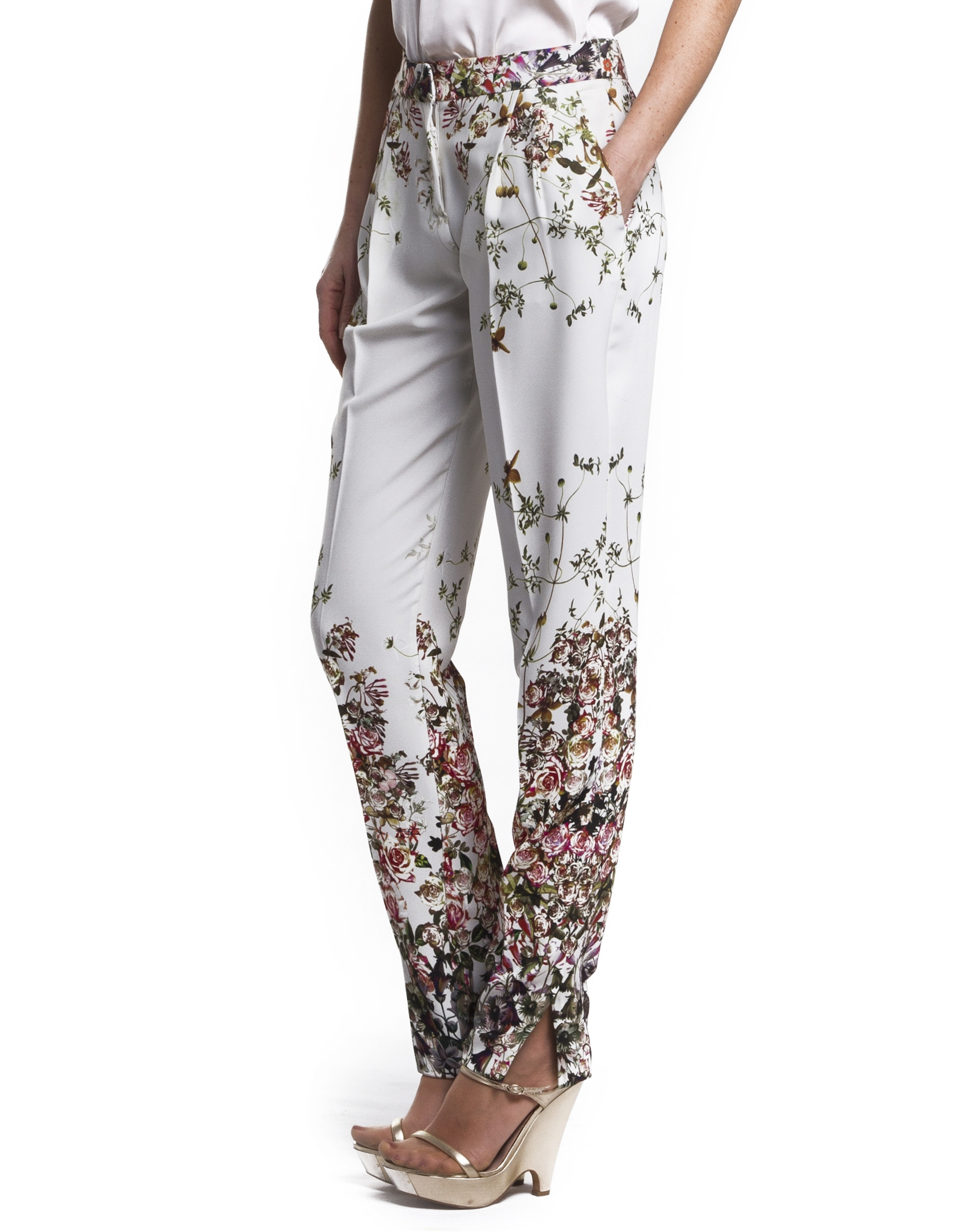 Pants with darts