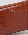 Bolso bandolera Tresse Dundee piel marrón