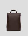 Mochila caballero piel marrón