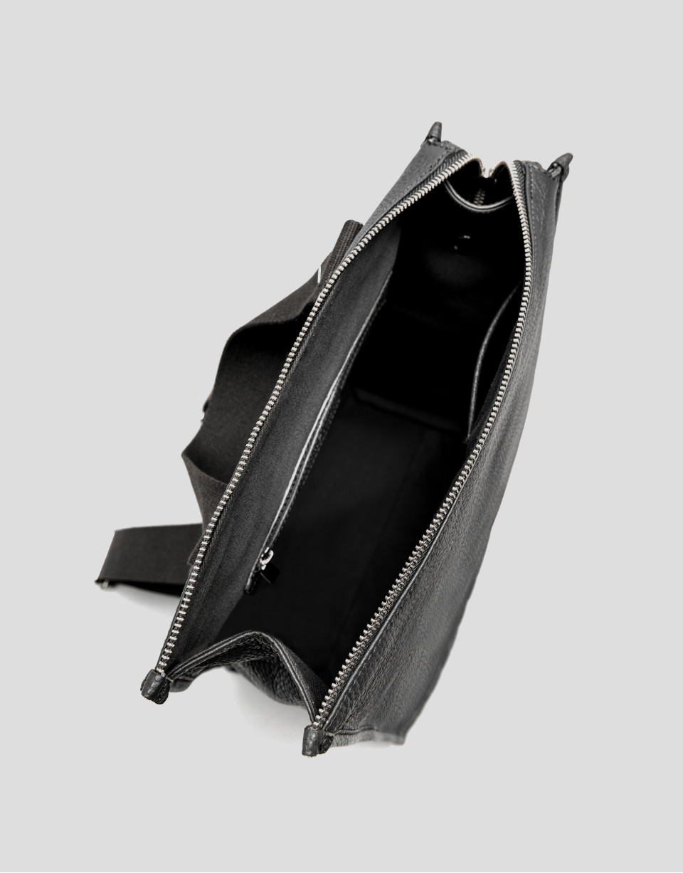 Mochila piel negra