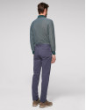 Medium blue cotton chino pants