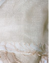 Foulard doble capa en tonos beige