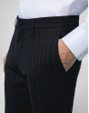 Pantalón chino separate raya diplomática marino