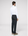 Navy blue pinstripe chino separate
