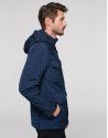 Parka técnica azul marino