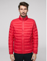 Short red anorak