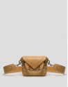 Mustard leather Claude mini shoulder bag