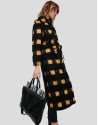 Leather, snakeskin-print, Harriet shopping bag 
