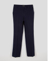 Pantalón recto azul marino