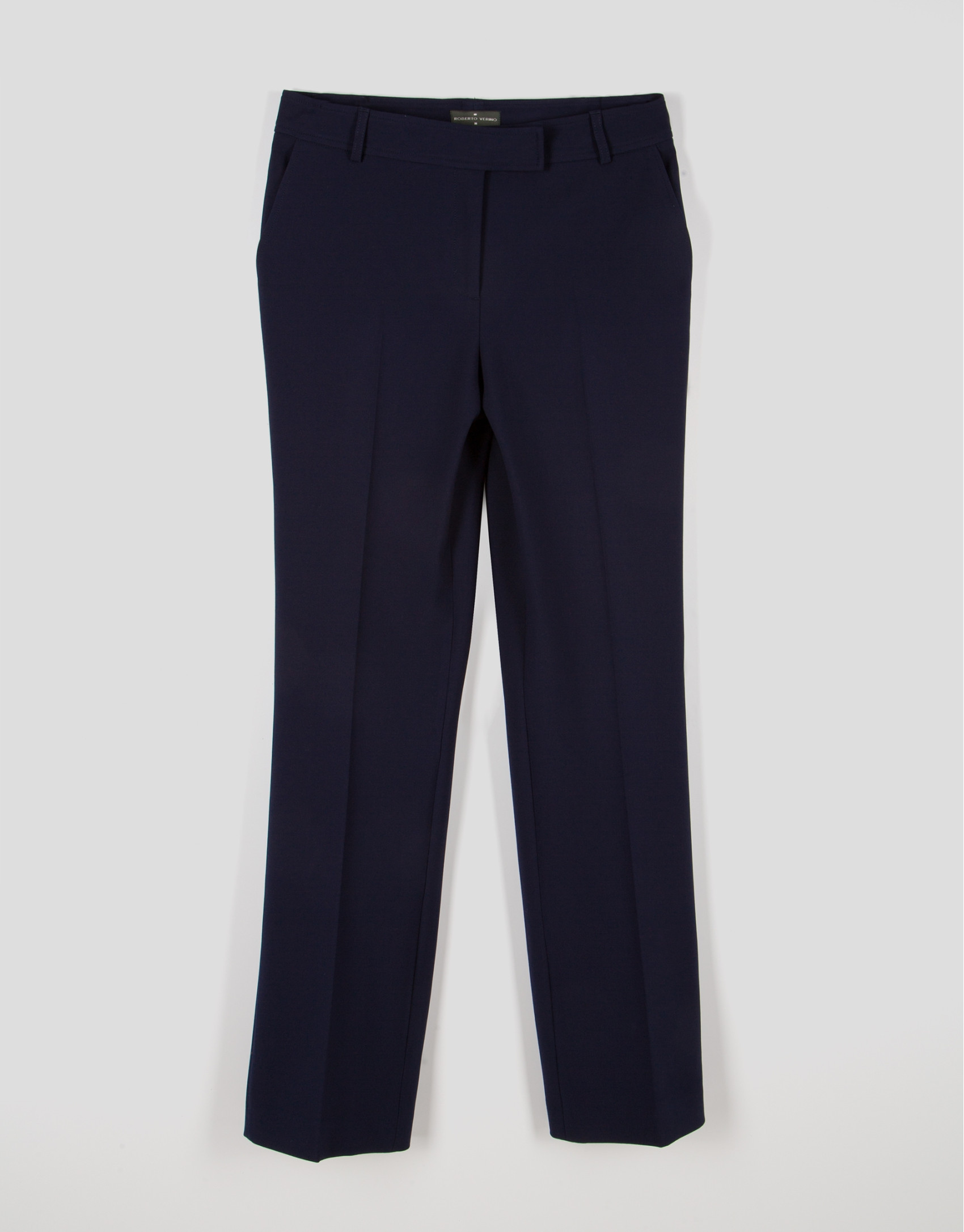 Navy blue straight pants