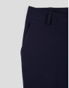 Navy blue straight pants