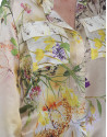 Long sleeve silk shirt 