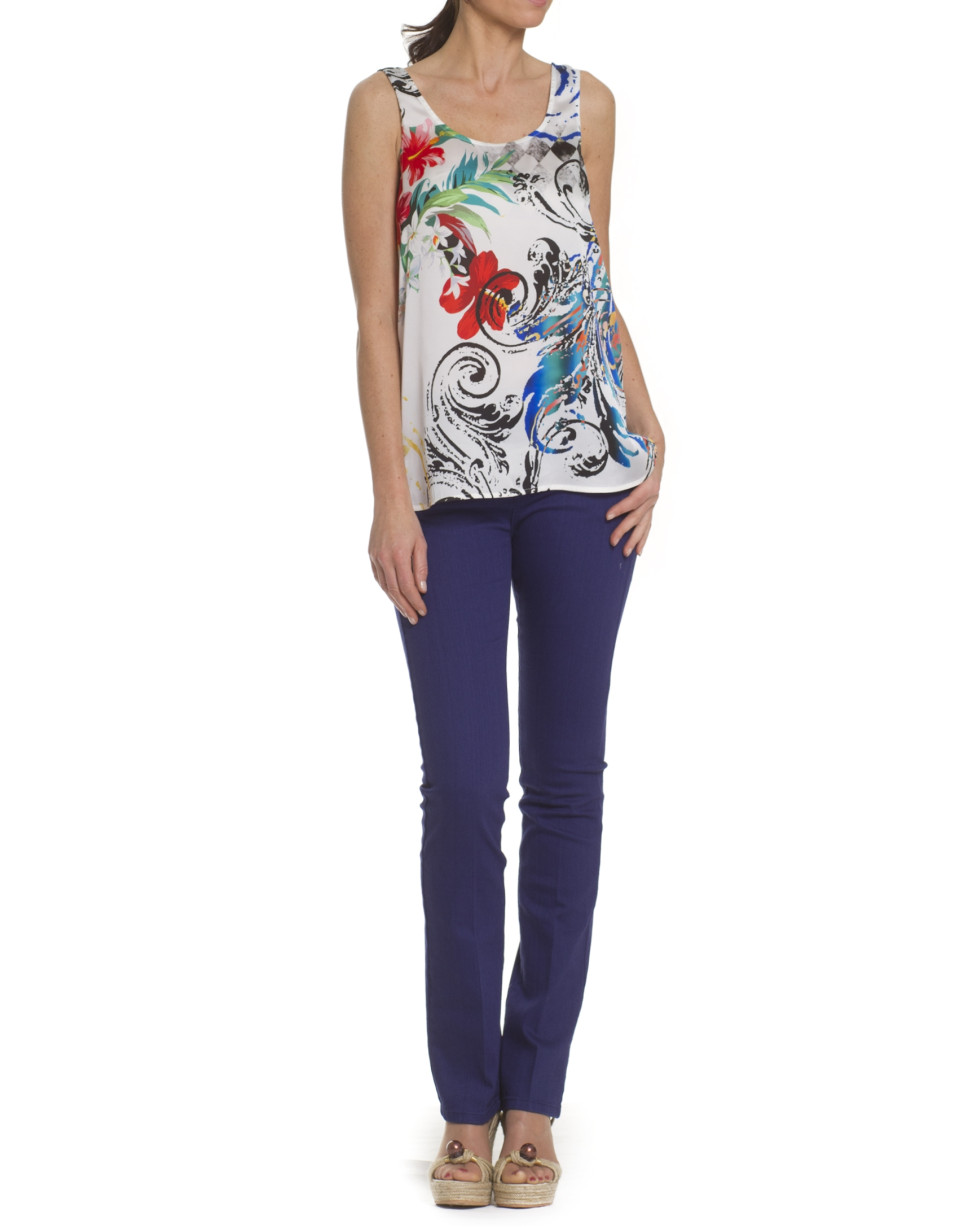 Top estampado 