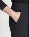 Pantalón recto negro
