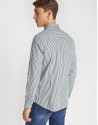 Camisa sport rayas caqui - Hombre - OI2020 | Roberto Verino