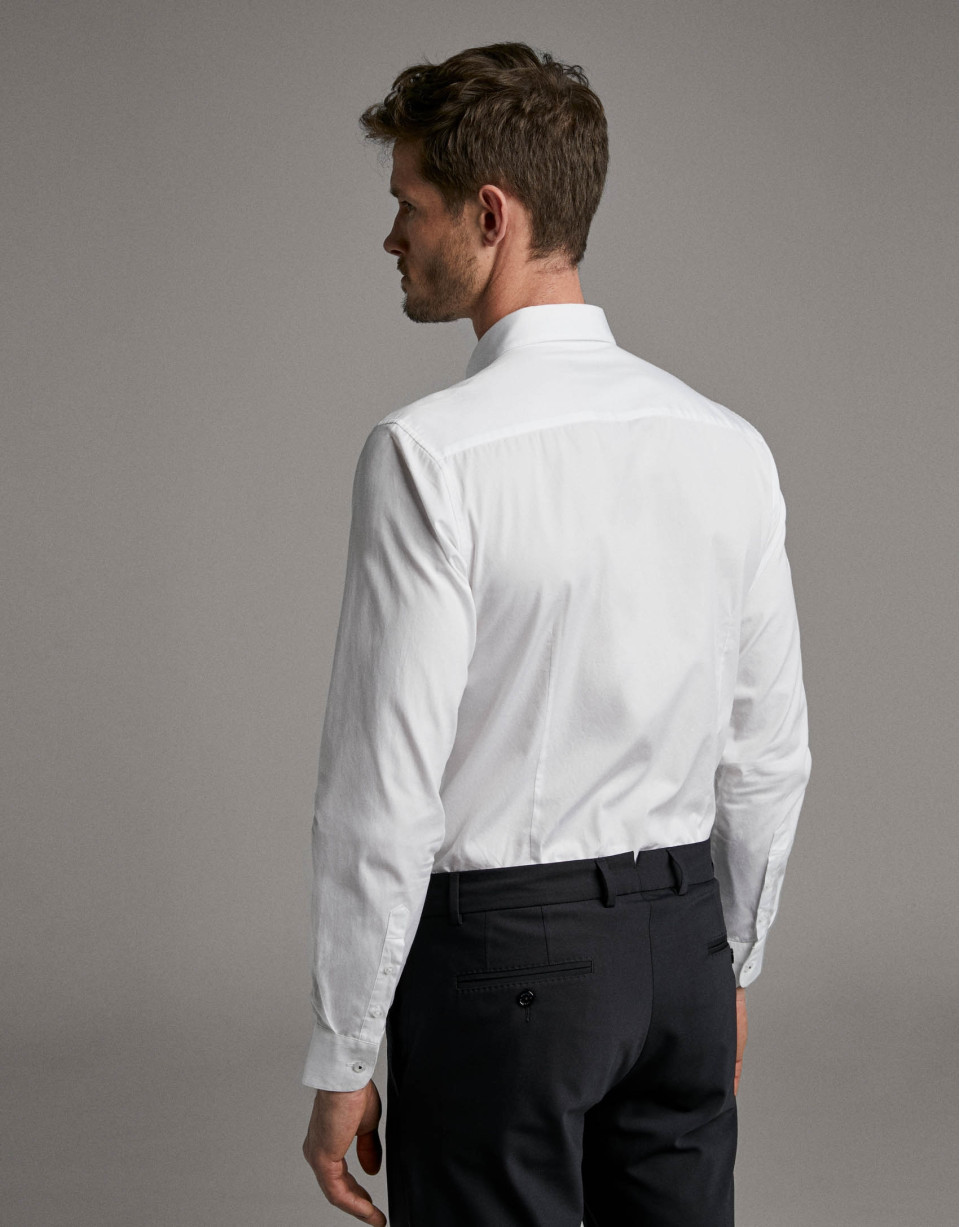 Camisa sport popelín blanco - Hombre - PV2020 | Roberto Verino