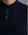 Polo tricot marino - Hombre - PV2020 | Roberto Verino