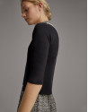 Chaqueta corta negra