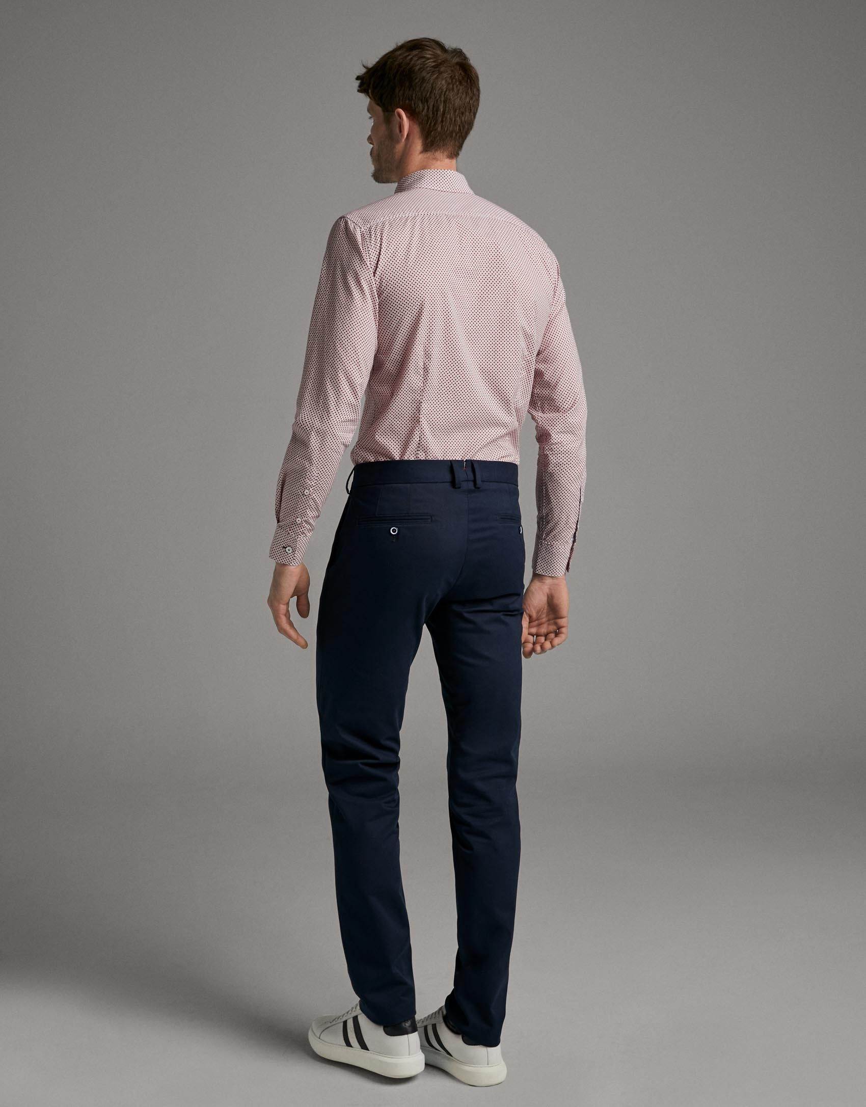 Navy blue chinos - Man - SS2020 | Roberto Verino