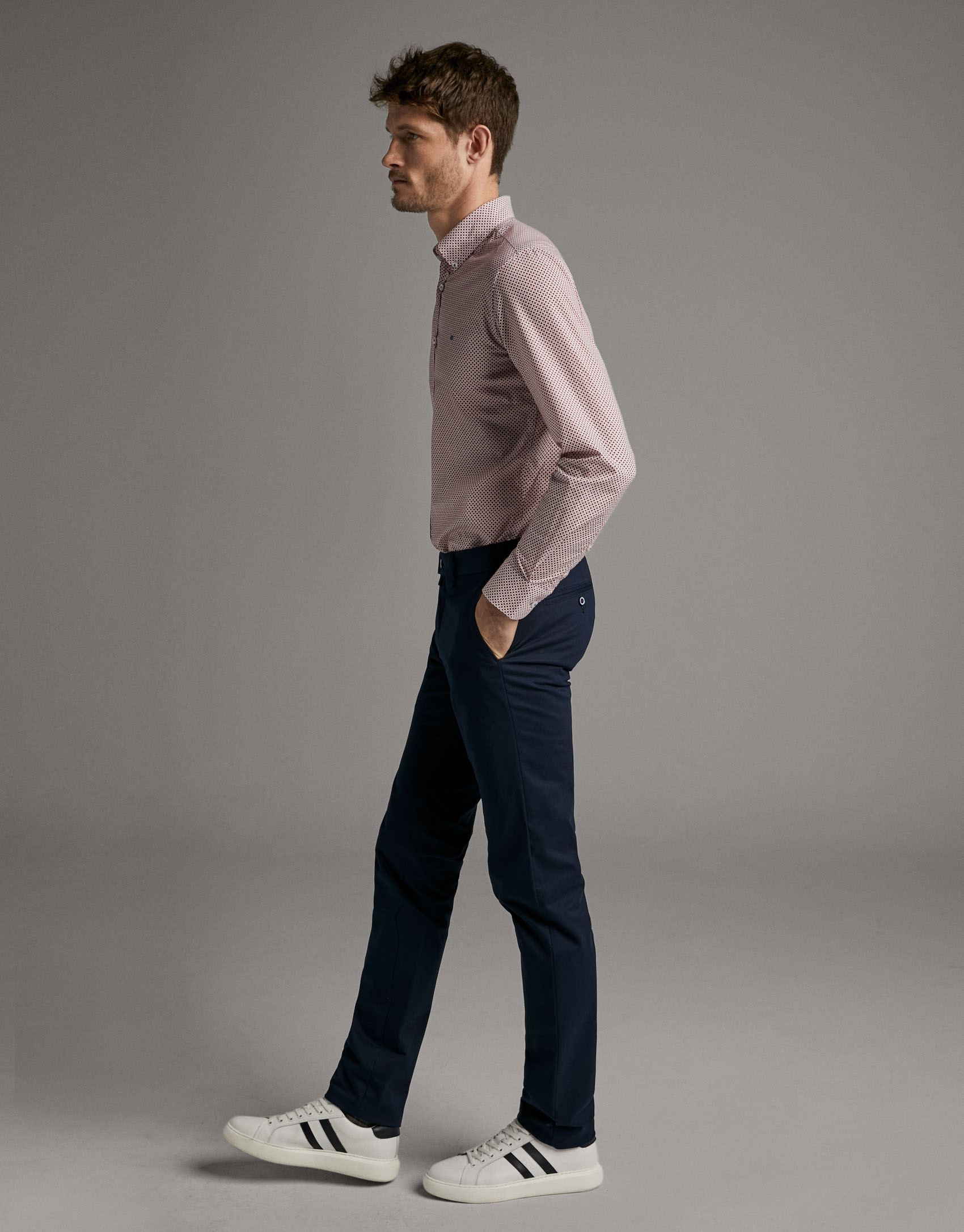 Pantalón chino azul marino - Hombre - PV2020 | Roberto Verino