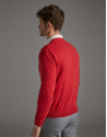 Jersey cuello pico rojo - Hombre - PV2020 | Roberto Verino