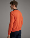 Jersey cuello pico naranja - Hombre - PV2020 | Roberto Verino