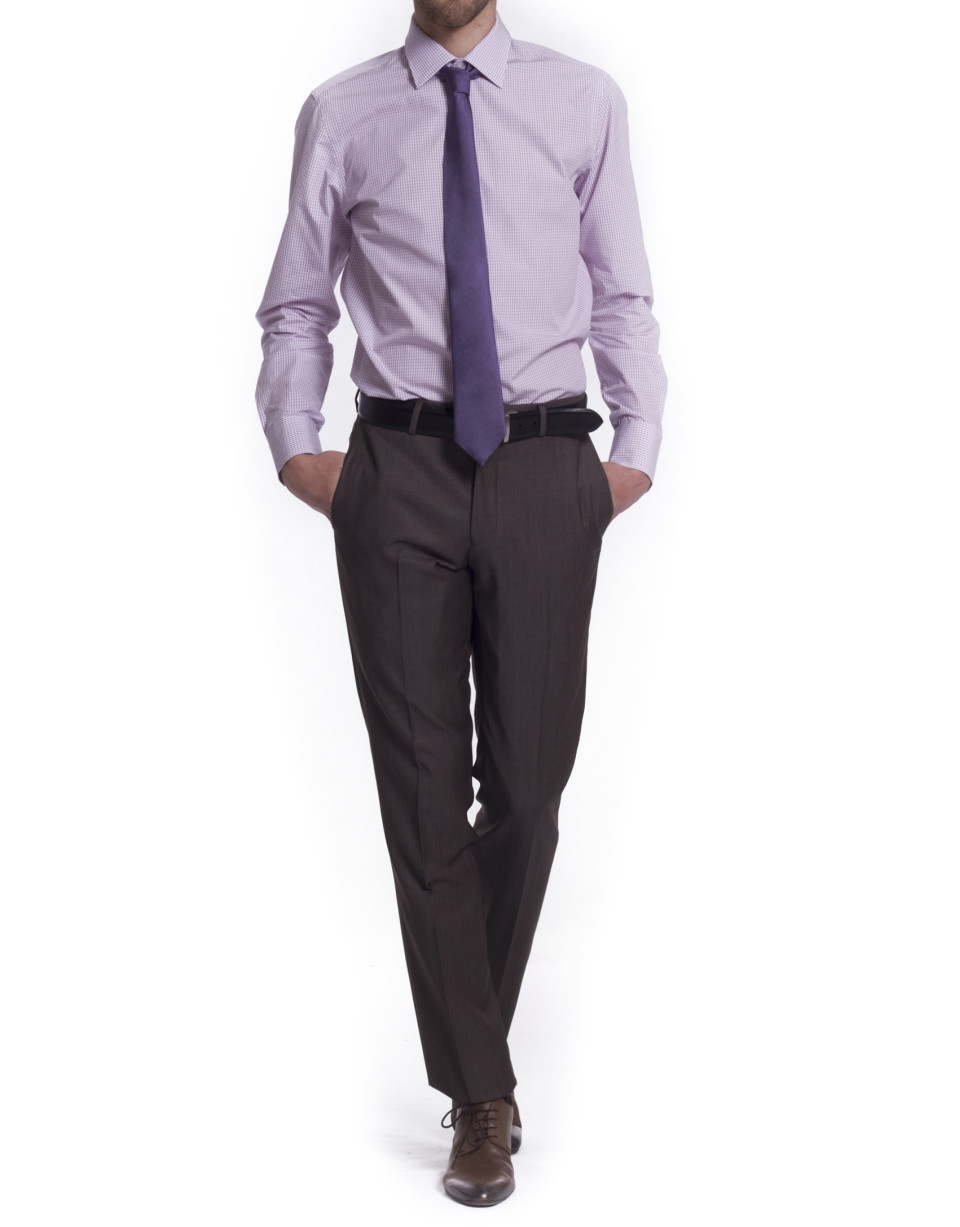 Camisa vestir cuadros