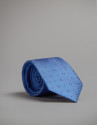Blue tie with dots - Man - AW2020 | Roberto Verino
