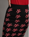 Jacquard skirt with RV logo - Woman - SS2020 | Roberto Verino
