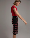 Jacquard skirt with RV logo - Woman - SS2020 | Roberto Verino