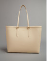 Beige Bomber shopping bag - Woman - SS2020 | Roberto Verino