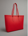 Shopper Bombed roja - Mujer - PV2020 | Roberto Verino