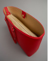 Shopper Bombed roja - Mujer - PV2020 | Roberto Verino