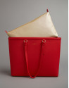 Shopper Bombed roja - Mujer - PV2020 | Roberto Verino