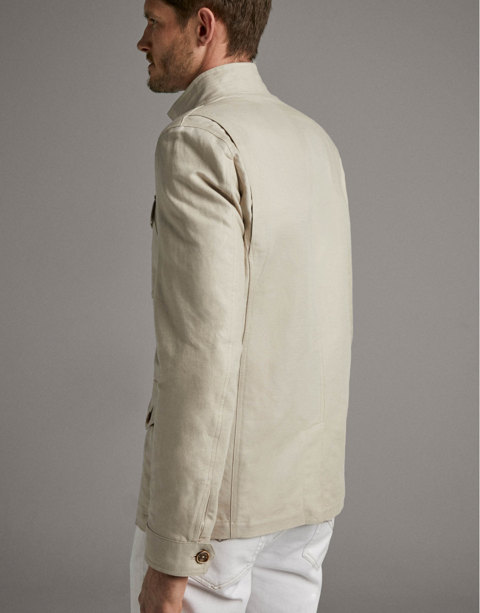 Beige Safari jacket