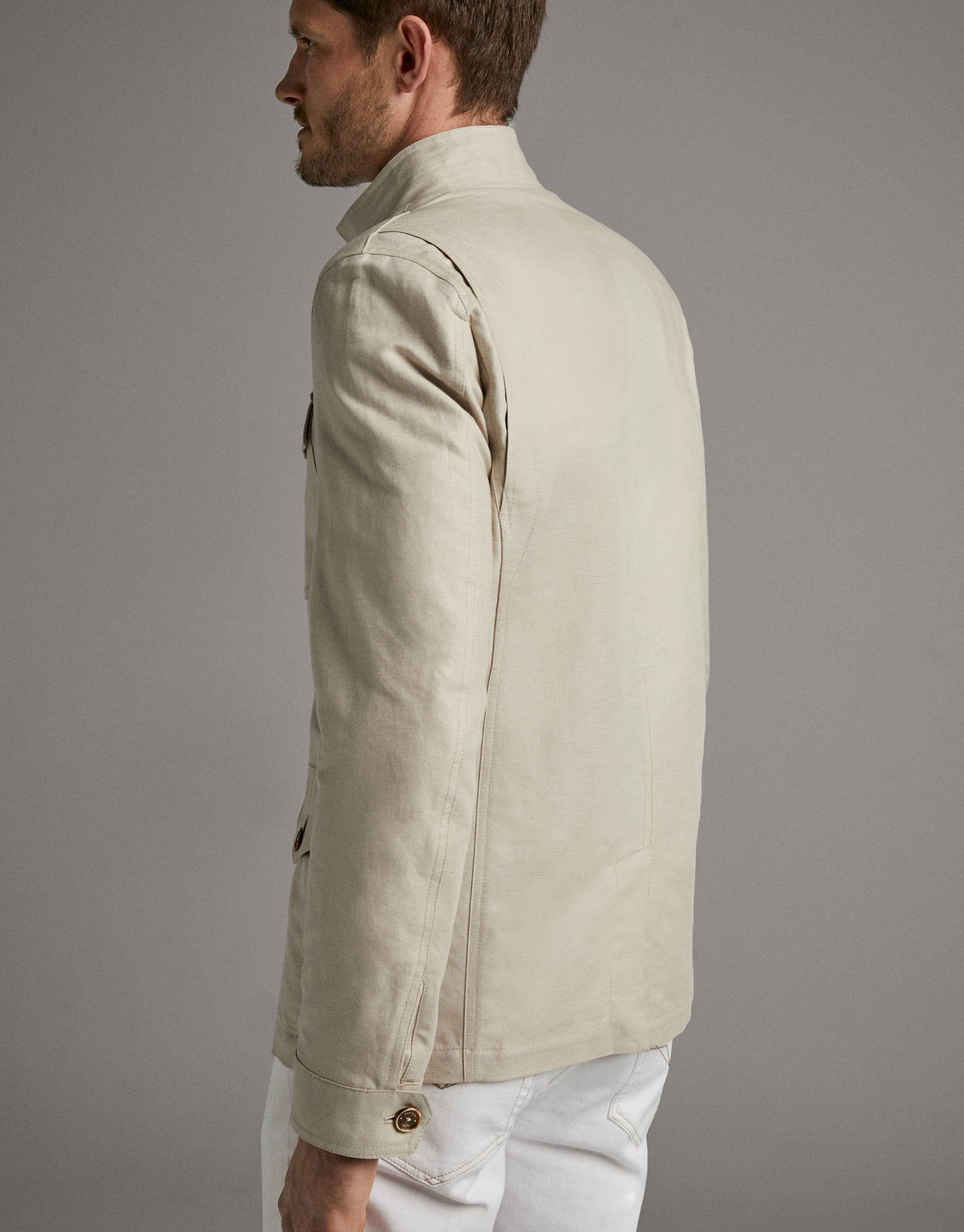 Beige Safari jacket