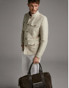 Beige Safari jacket