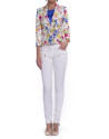 Jacket rustic printed 